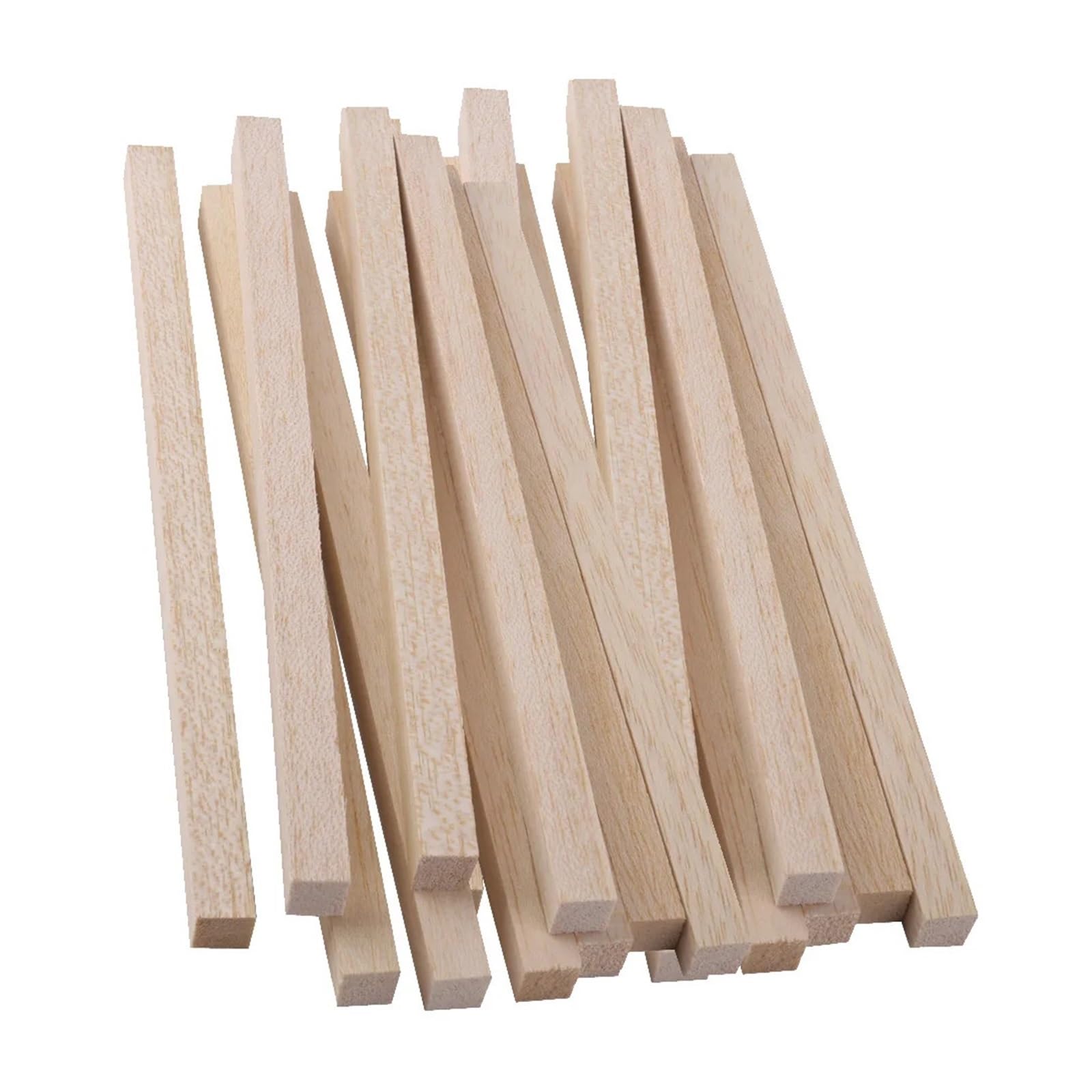 Varillas de madera, Palitos de madera for manualidades de 8 pulgadas x 0,39 pulgadas, paquete de 30