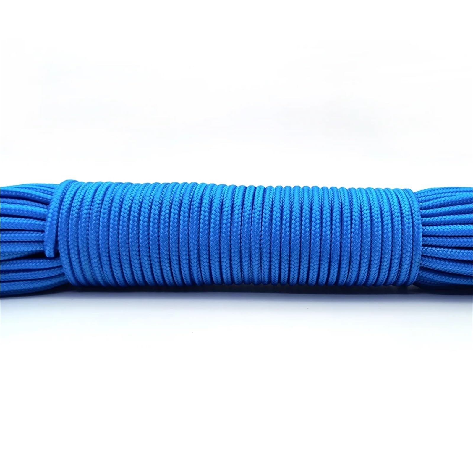 Paracord 3mm Paracord Lanyard Rope Parachute Cord Hiking Camping Clothesline Bracelet Accessory One Core 100ft 328ft(Blue,100ft(31m))