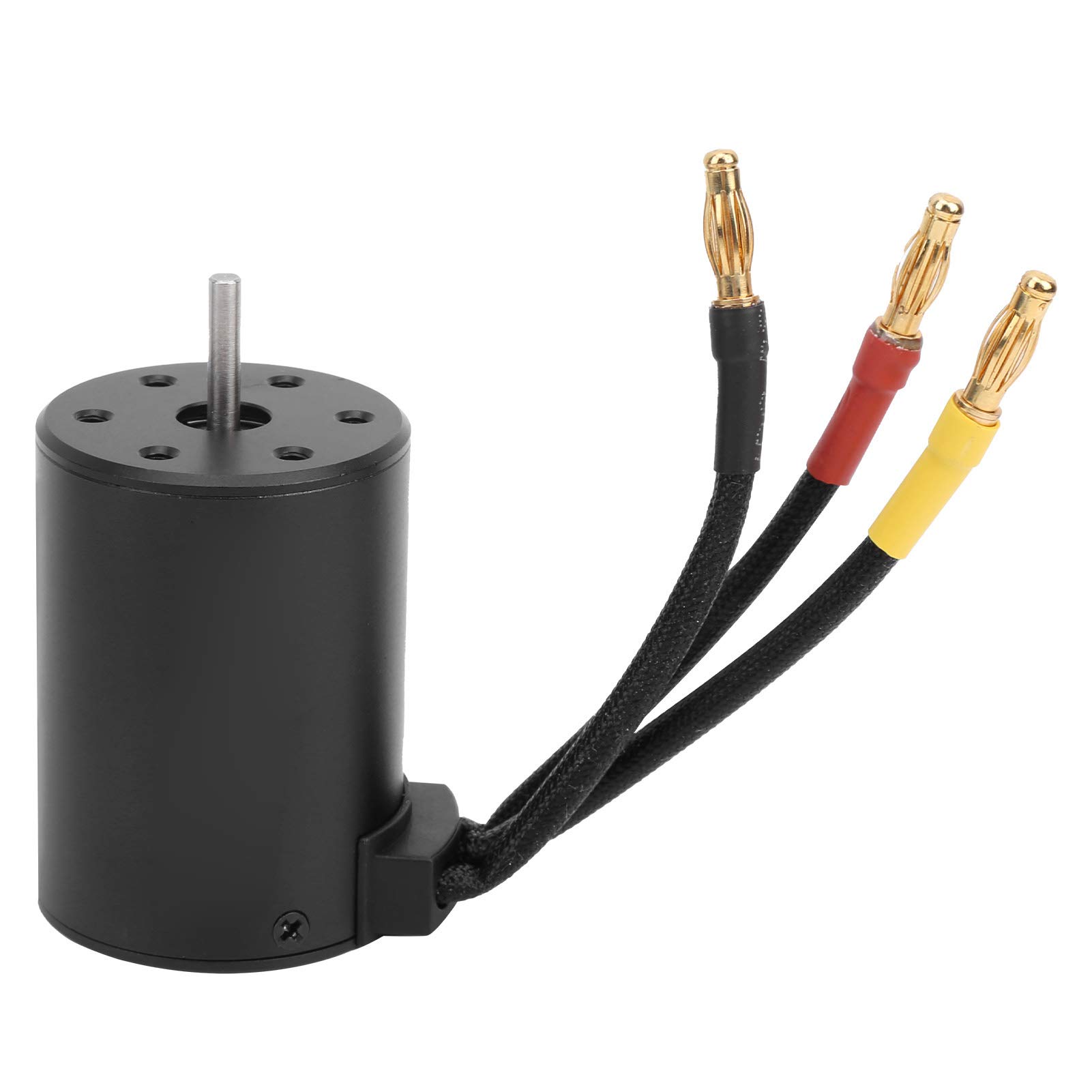 RC Car Motor ESC Combo, 80A bezszczotkowy ESC + 3650 2300KV bezszczotkowy silnik + karta programu nadaje się do 1:10 RC części do modeli samochodów