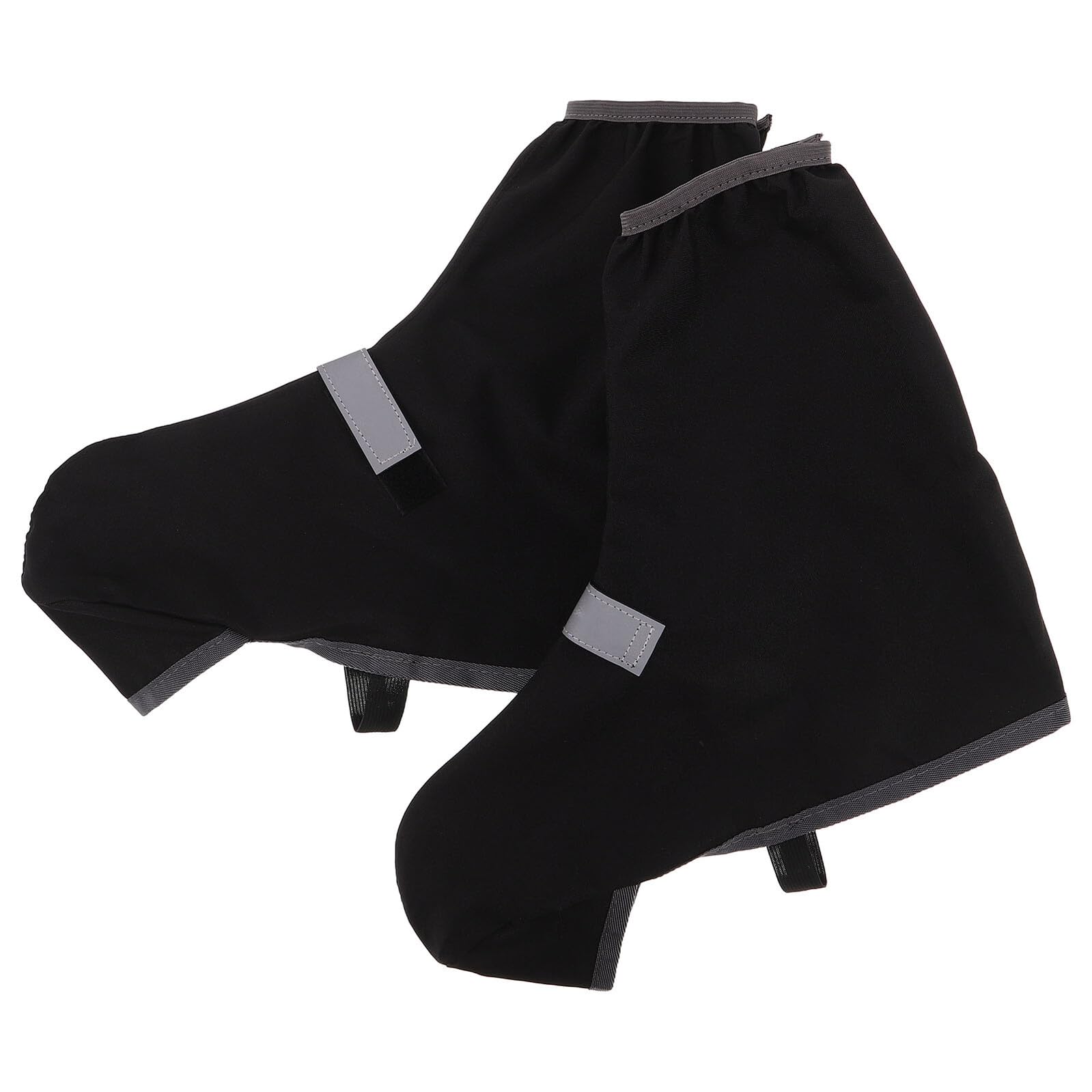 Cubrezapatos Impermeables para Senderismo Polainas Negras Talla L Protección Antideslizante Resistente al Agua para Botas de Montaña Ciclismo y Actividades al Aire Libre 1 Par