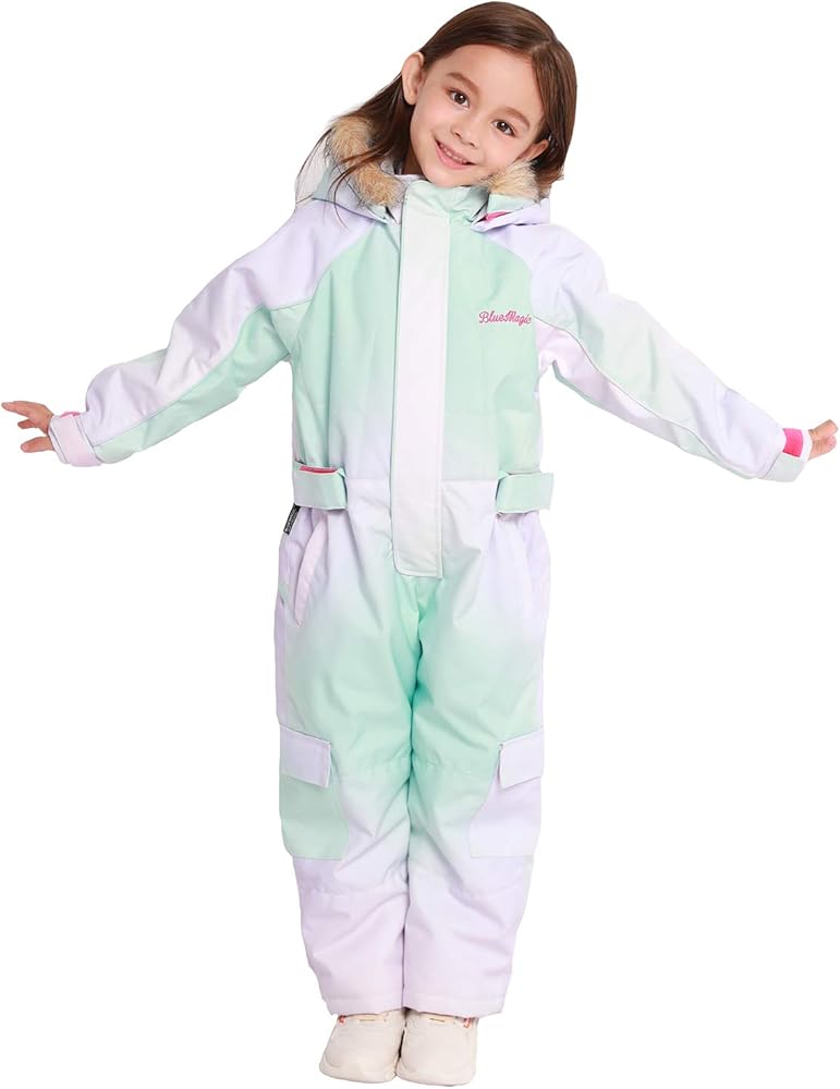 Amazon.com: Bluemagic Little Kid's One Piece Overall Snowsuits Ski Amazon.com: Bluemagic Little Kid's One Piece Overall Snowsuits Ski