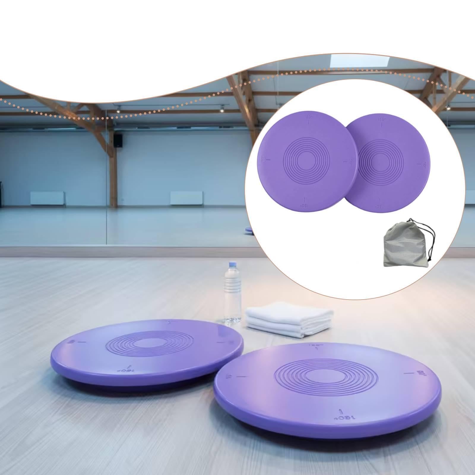 Juego de 2 Discos para Ballet (para Bailarines) - Discos para Entrenamiento de Rotación Externa en Ballet