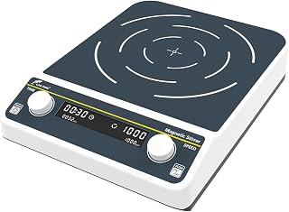 LABFISH MS-30L 30L Digital Magnetic Stirrer - 1300 RPM Mixer with Forward/Reverse, Timer, 10.2x10.2 Stir Plate for Labs