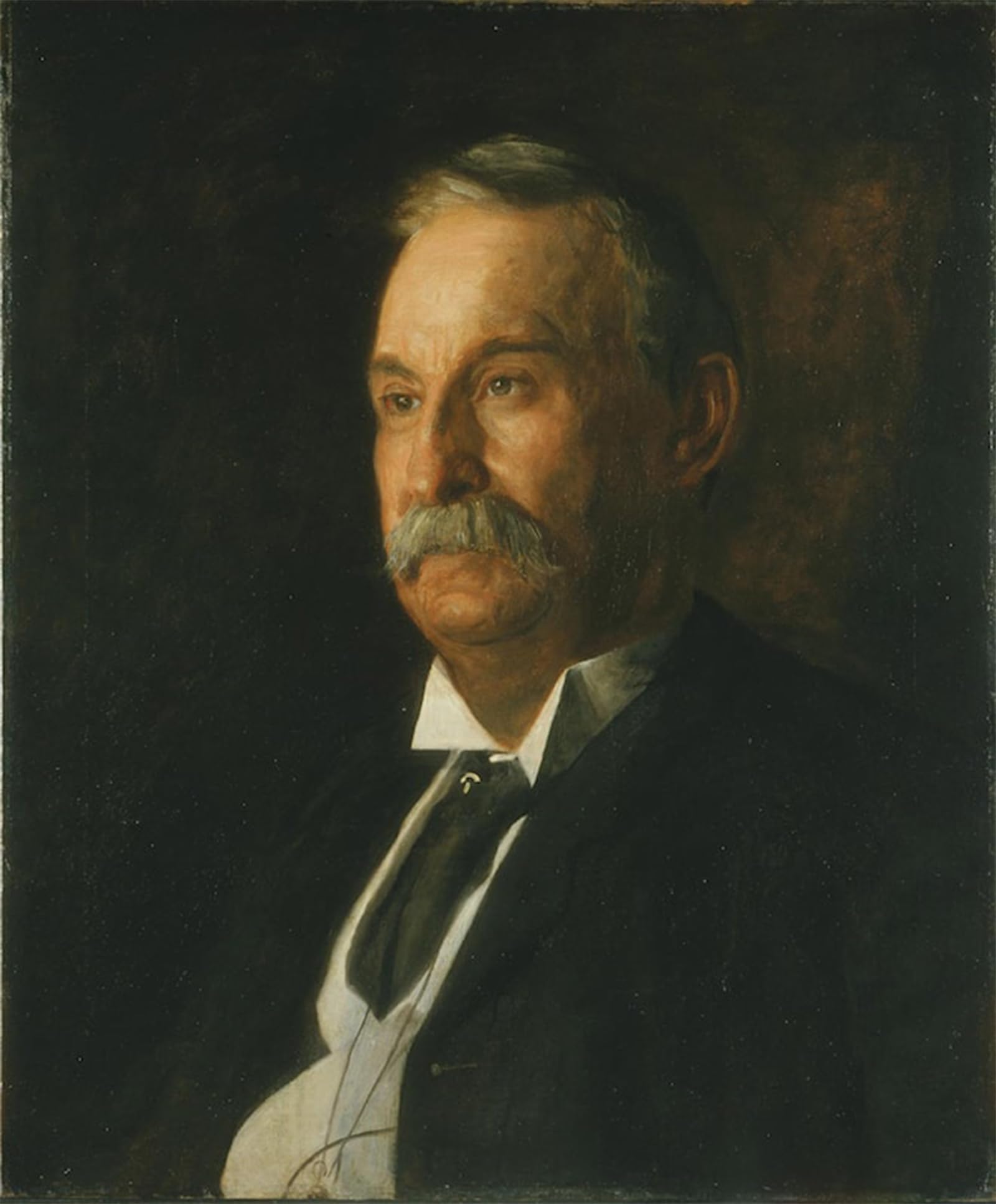 ARTXLXXBN Famous Prints Artwork Pictures Poster Painting Art Portrait of Edward Taylor Snow by Thomas Eakins Artwork Landscape Pictures for Home Decor 60x90cm