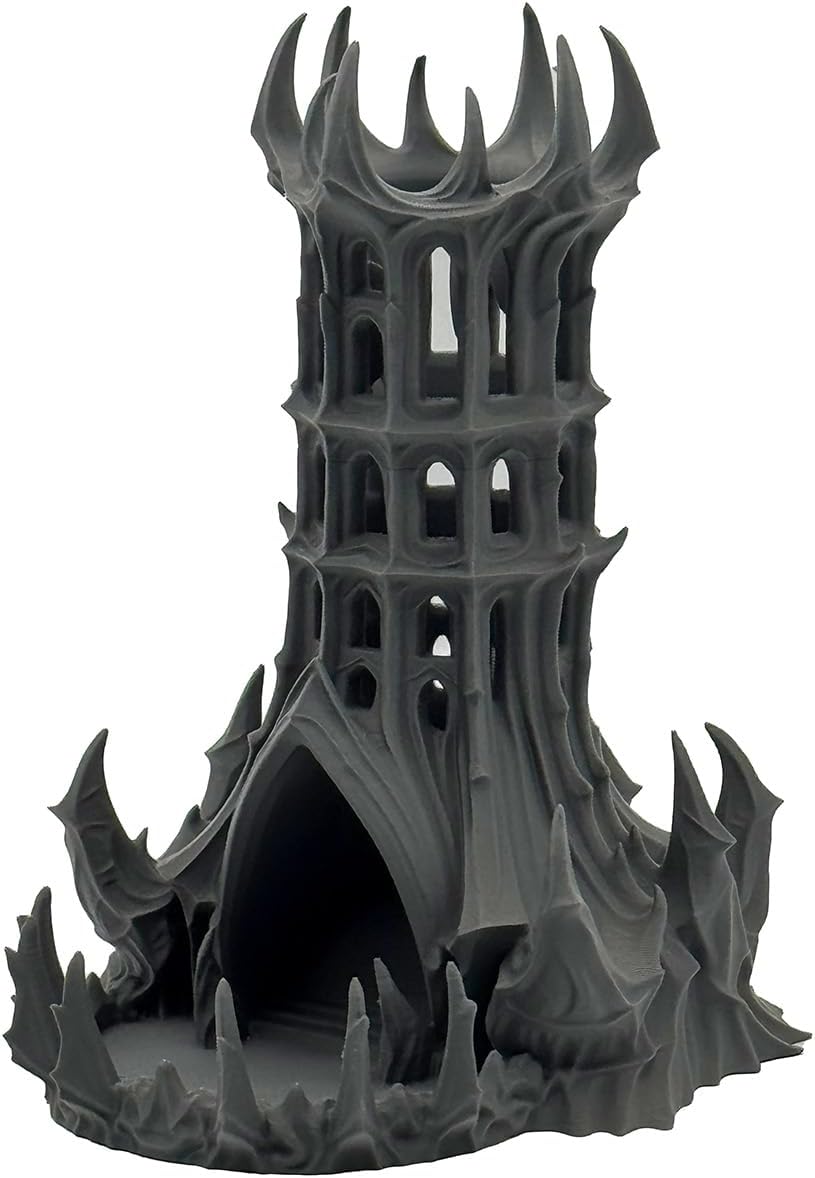Obsidian Citadel Dice Tower | DND Dice Tower Tabletop RPG P&P DSA Fantasy Dungeons Dragons