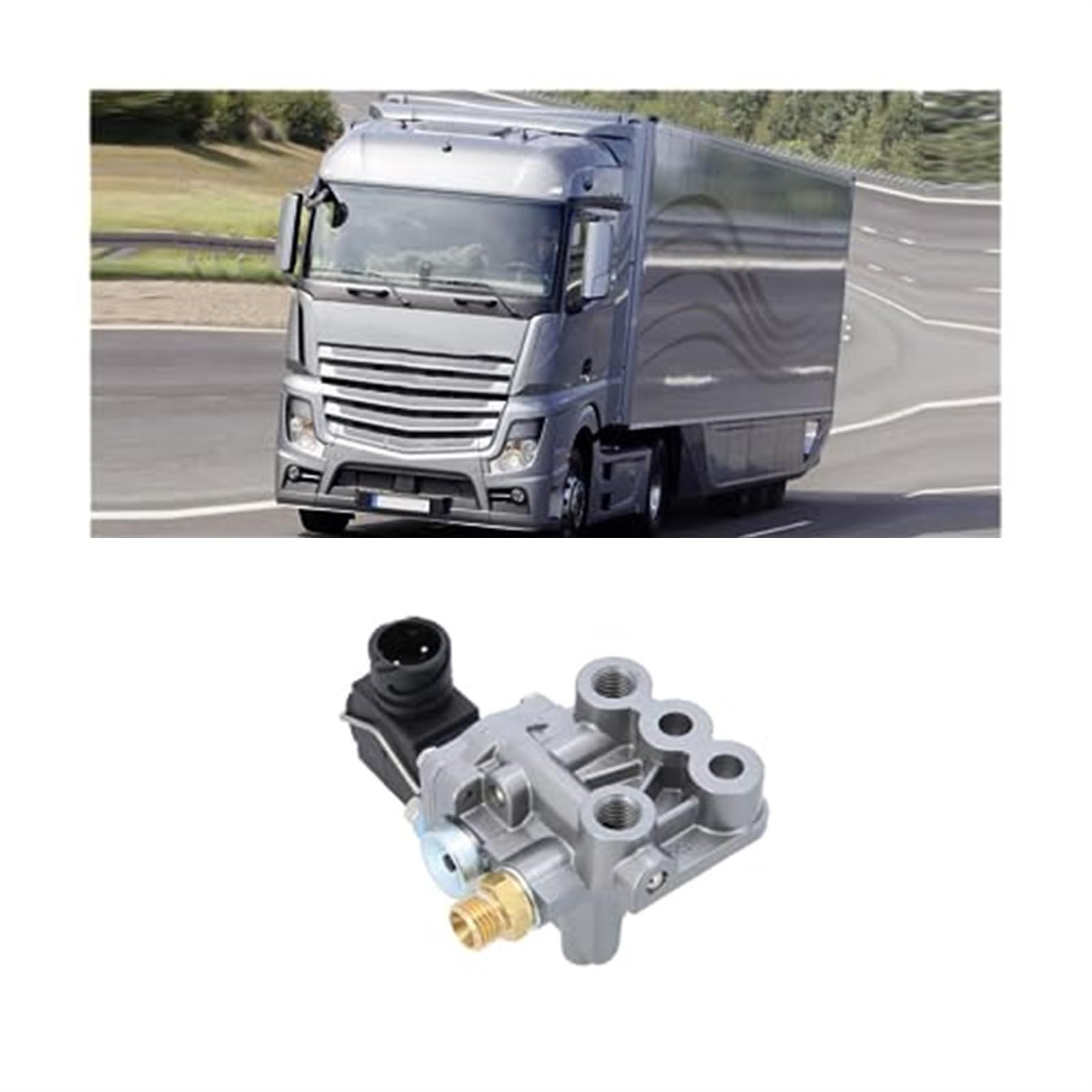 5410500370 Zawór sterujący układem hamulcowym pneumatycznym do samochodu, do Mercedesa, do zaworu elektromagnetycznego ciężarówki Zawór sterujący powietrzem biegu jałowego