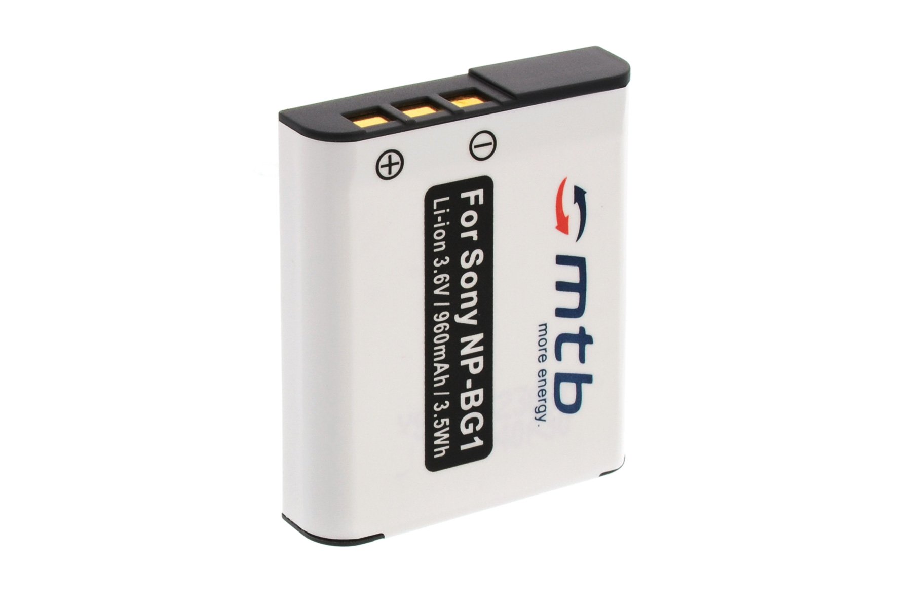 2x Batteria NP-BG1, FG1 compatibile con Sony Cyber-Shot HDR-GW55 // DSC-H3, H7, H9, H10, H20...+ vedi lista!