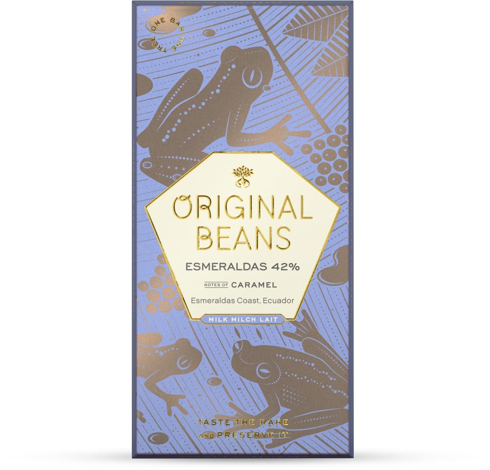 Original Beans Esmeraldas 42% Bio Milchschokolade 18 x 70 g