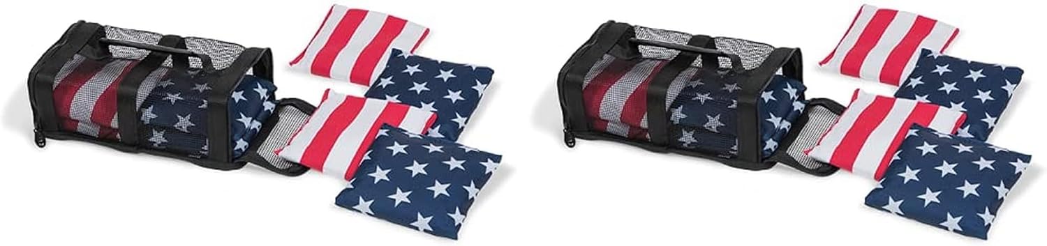 EastPoint Sports Stars & Stripes Bean Bags 6" 16oz Bean Bags - 8 Count image 2