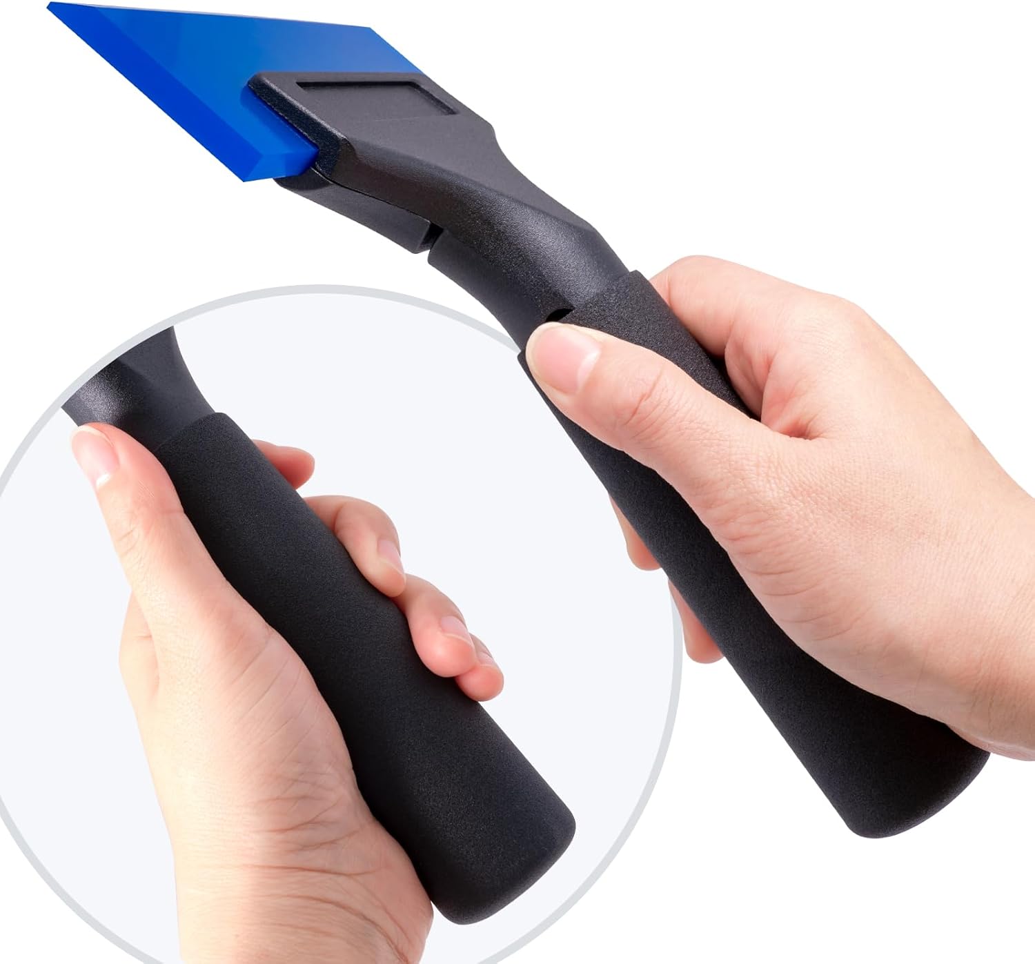 Rubber Water Blade Shower Squeee Scraper Mirror Glass Wiper