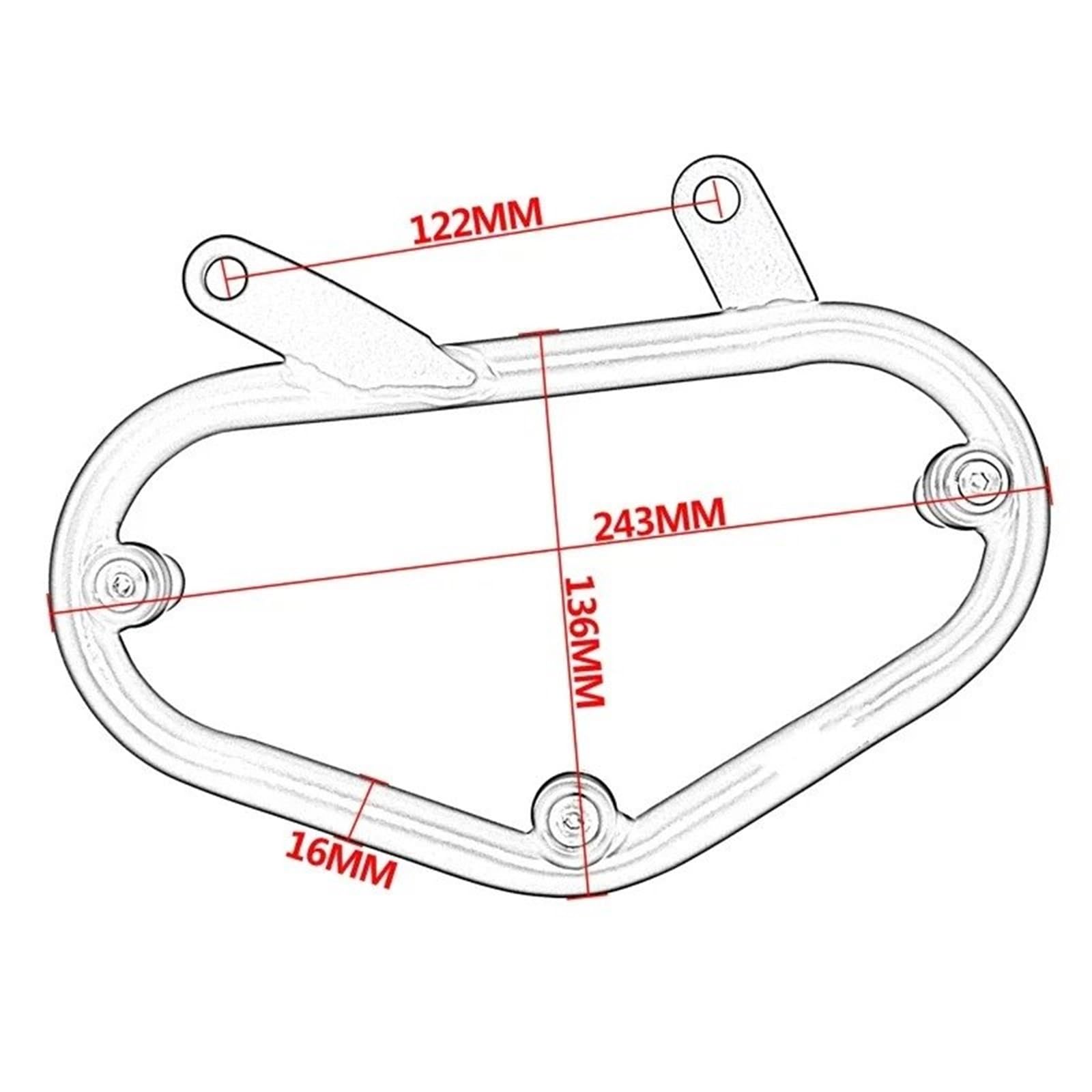 Moto Portaequipajes Trasero para Triumph Speed ​​400/SCRAMBLER 400 400X 2024 2025