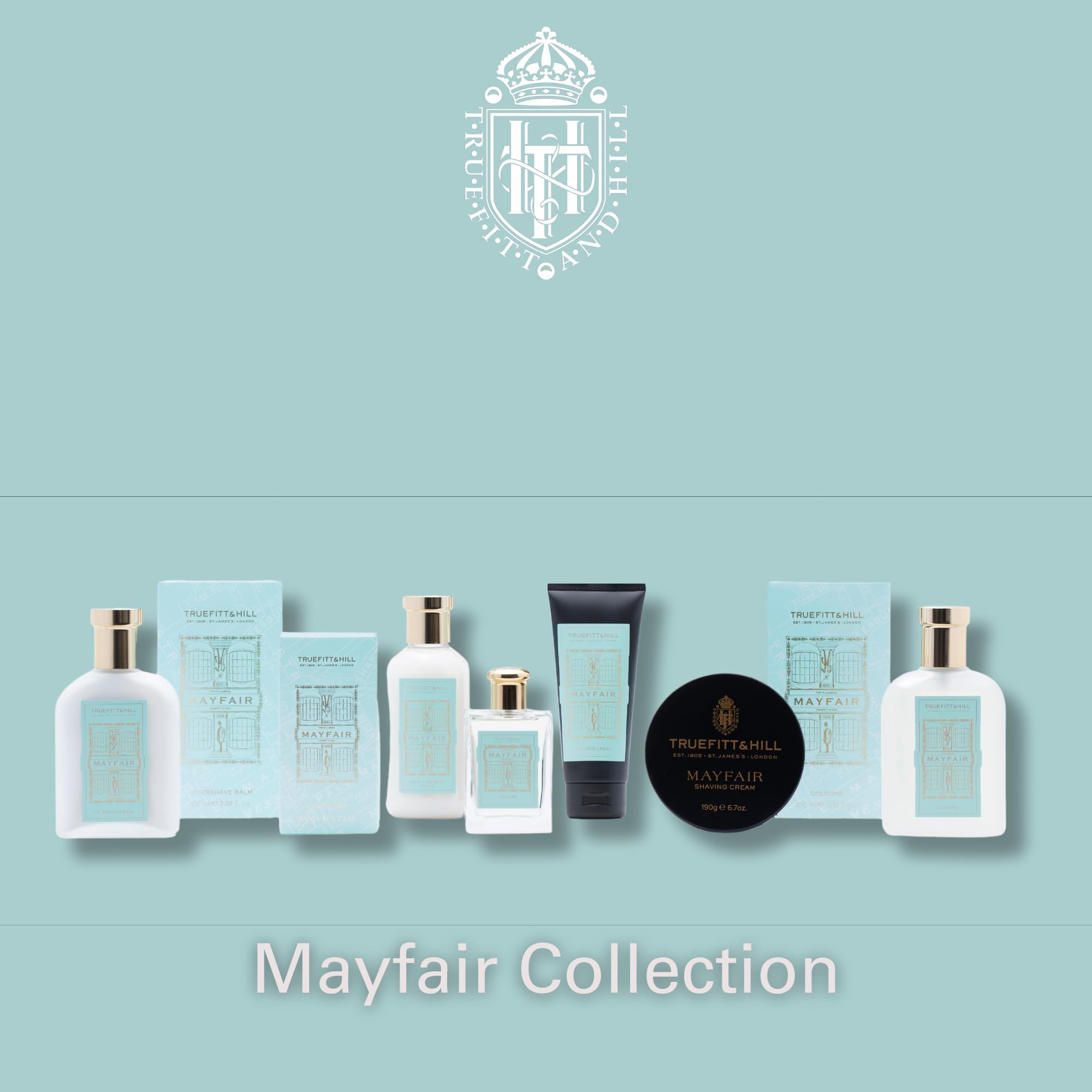 Truefitt & Hill Mayfair Aftershave Balm For Men | 100ml | - Image 3 thumbnail