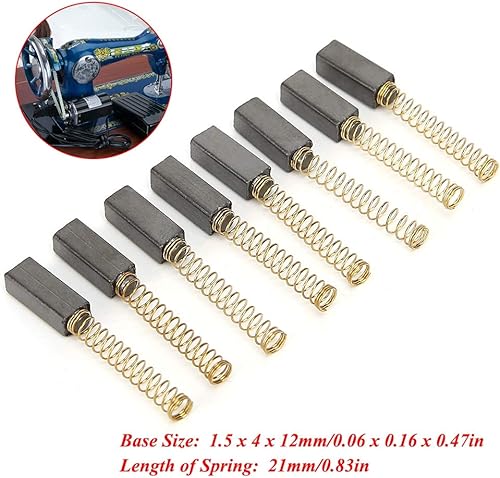 Miniatura 4 de 100 piezas de repuesto de cepillos de motor de carbono para herramientas eléctricas Dremel accesorios de reparación de cepillos para herramientas de