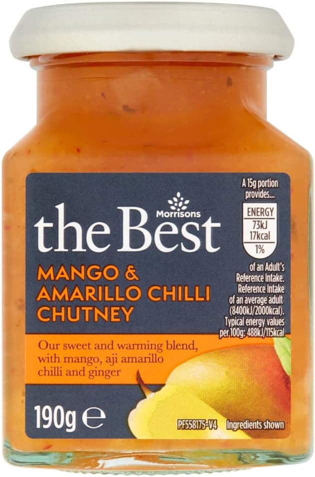 Morrisons Best Mango & Chilli Chutney 190g Amazon.co.uk Grocery
