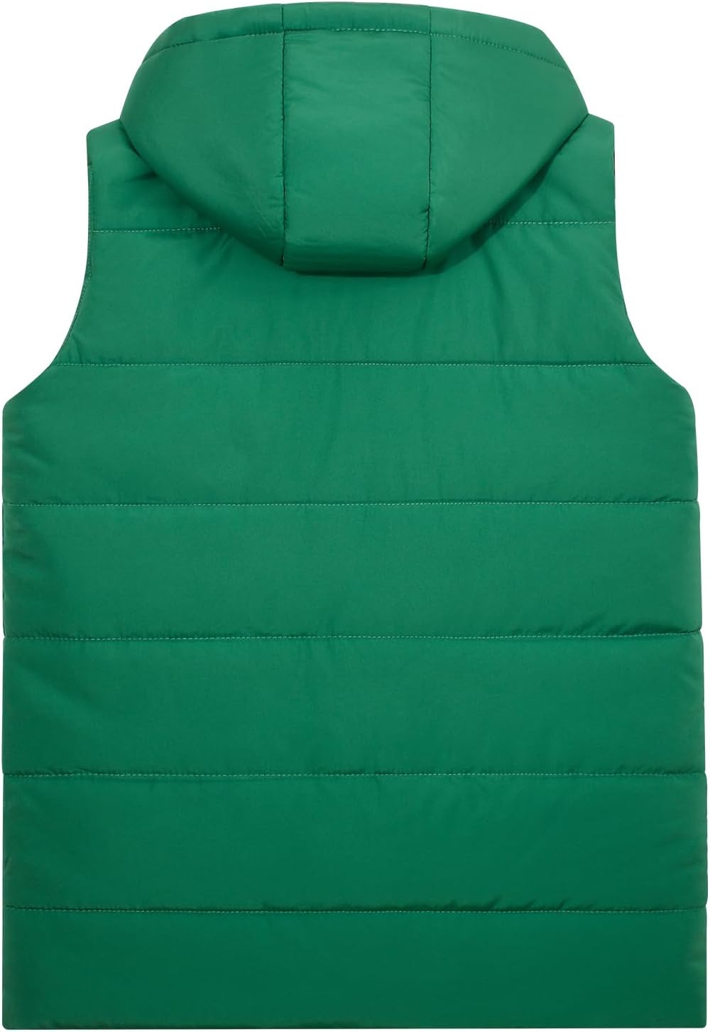 JOYSON Boys Sleeveless Puffer Vest Lightweight Padded Jacket Quilted Hooded Outwear Zipper Waistcoat - Image 3