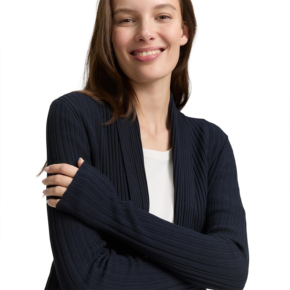 TOM TAILOR 1047688 Cárdigan de Punto Mujer