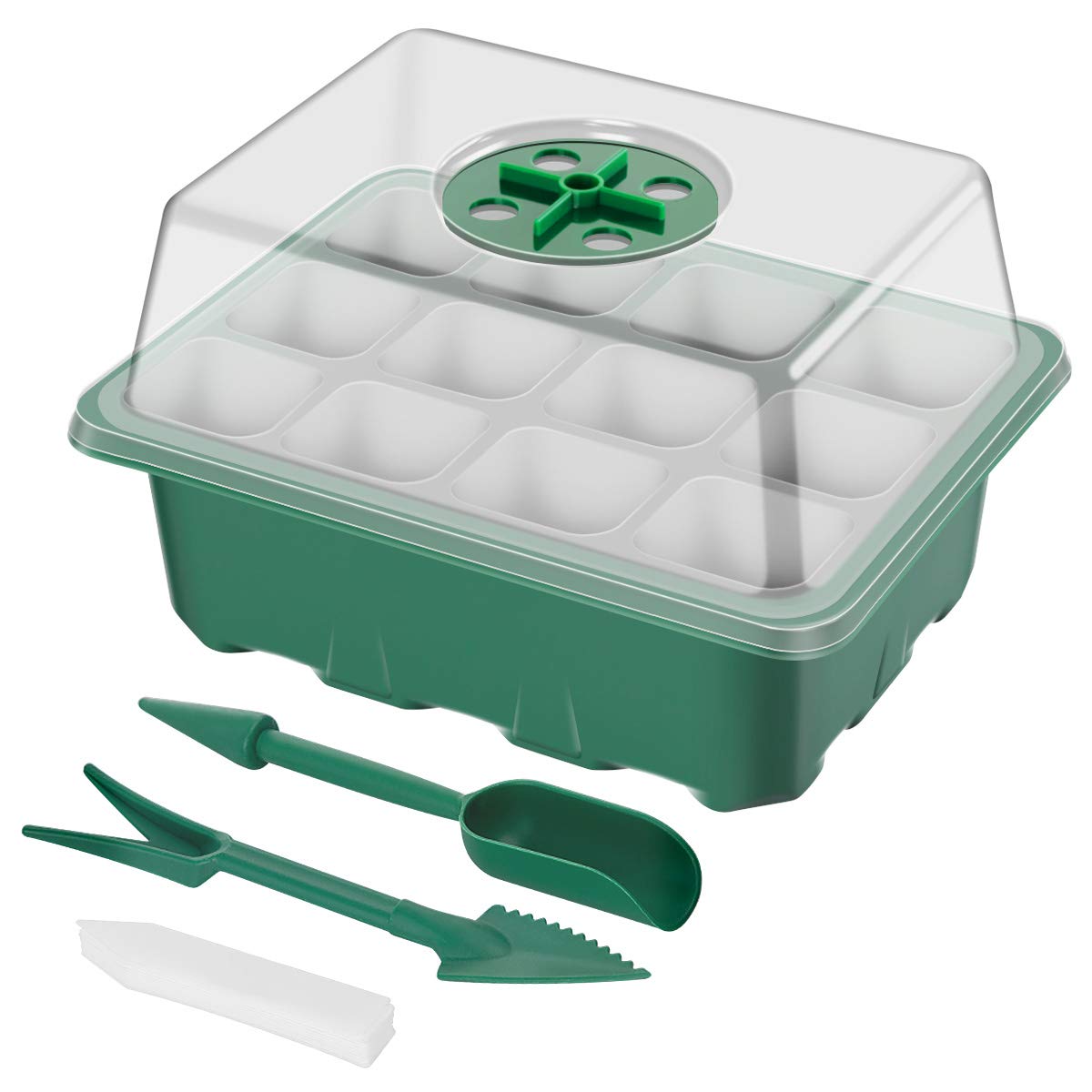 Buy ANSUG 5 Set Seed Trays Propagator Germination Tray with Humidity