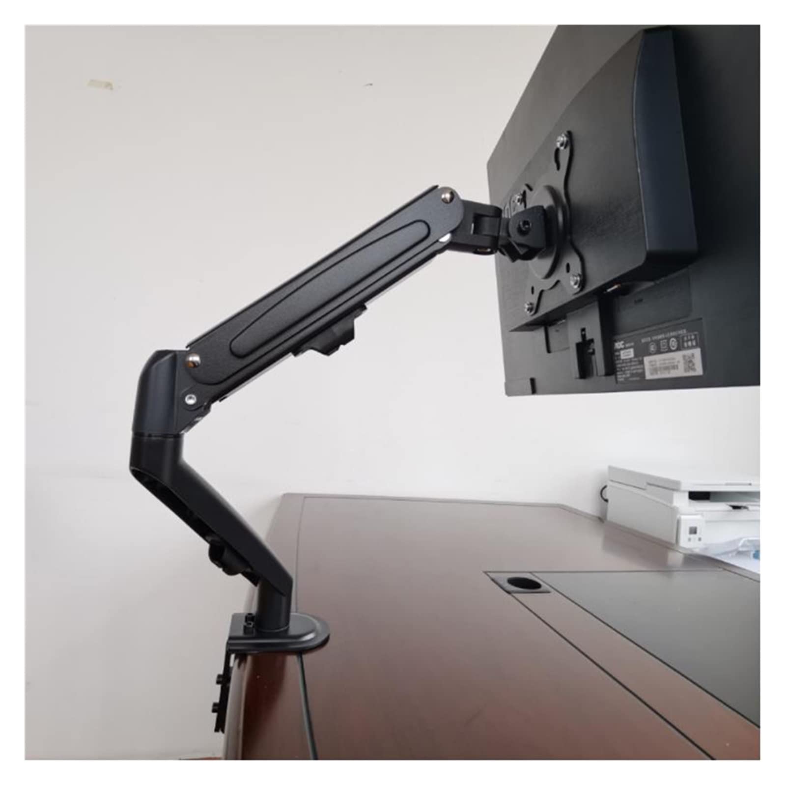 Sprężyna mechaniczna GC09-12 uchwyt do montażu monitora biurkowego do ekranów LCD od 13 do 27 cali uchwyt na monitor stojak na biurko wielokierunkowy