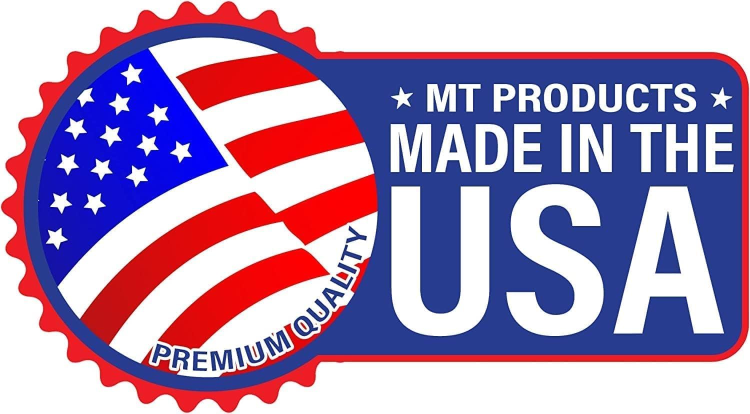 MT Products Cake Slice Container ‎5" x 5" x 2.75" - Clear Square Hinged Medium Deep Individual Cake Slice Containers (Pack of 500) - Made in USA