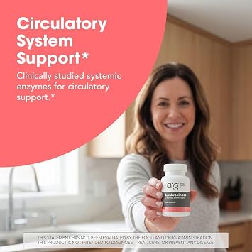 Allergy Research Group ARG Lumbrokinase Delayed-Release Enzyme, 60 Capsules