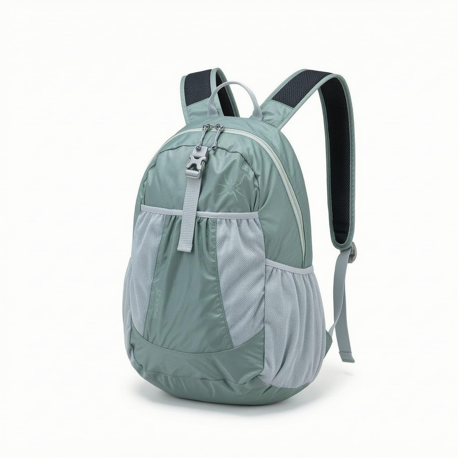 Lightweight Packable Backpack Compact Foldable Backpack Portable Packable Daypack Space-Saving for Travelers, Hikers, Commuters, Travel, Hiking, Day Trips, Cyan Green-picture-11