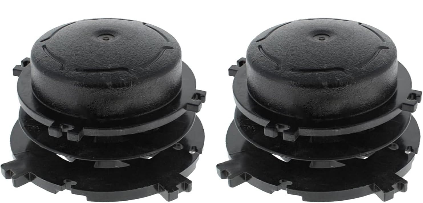 StarRing 2/4/8 piezas de repuesto del carrete del cabezal de la recortadora para FS-AutoCut 36-2 46-2 56-2 para desbrozadoras-40037133001 negro, cabezal de recortadora de hilo (2 unidades)