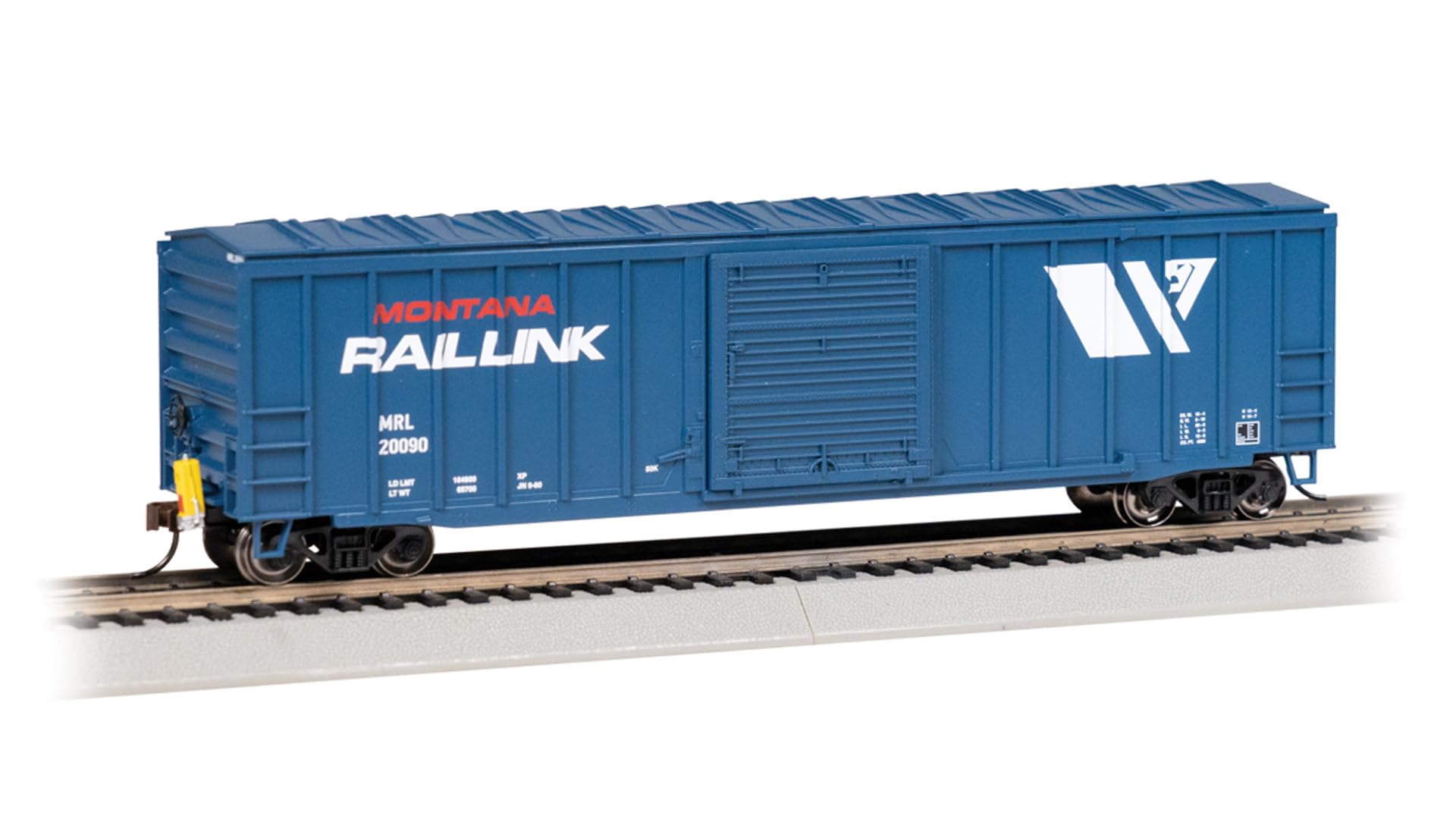 Voiture fourgon à contreventement extérieur HO 50 pi train miniature Montana