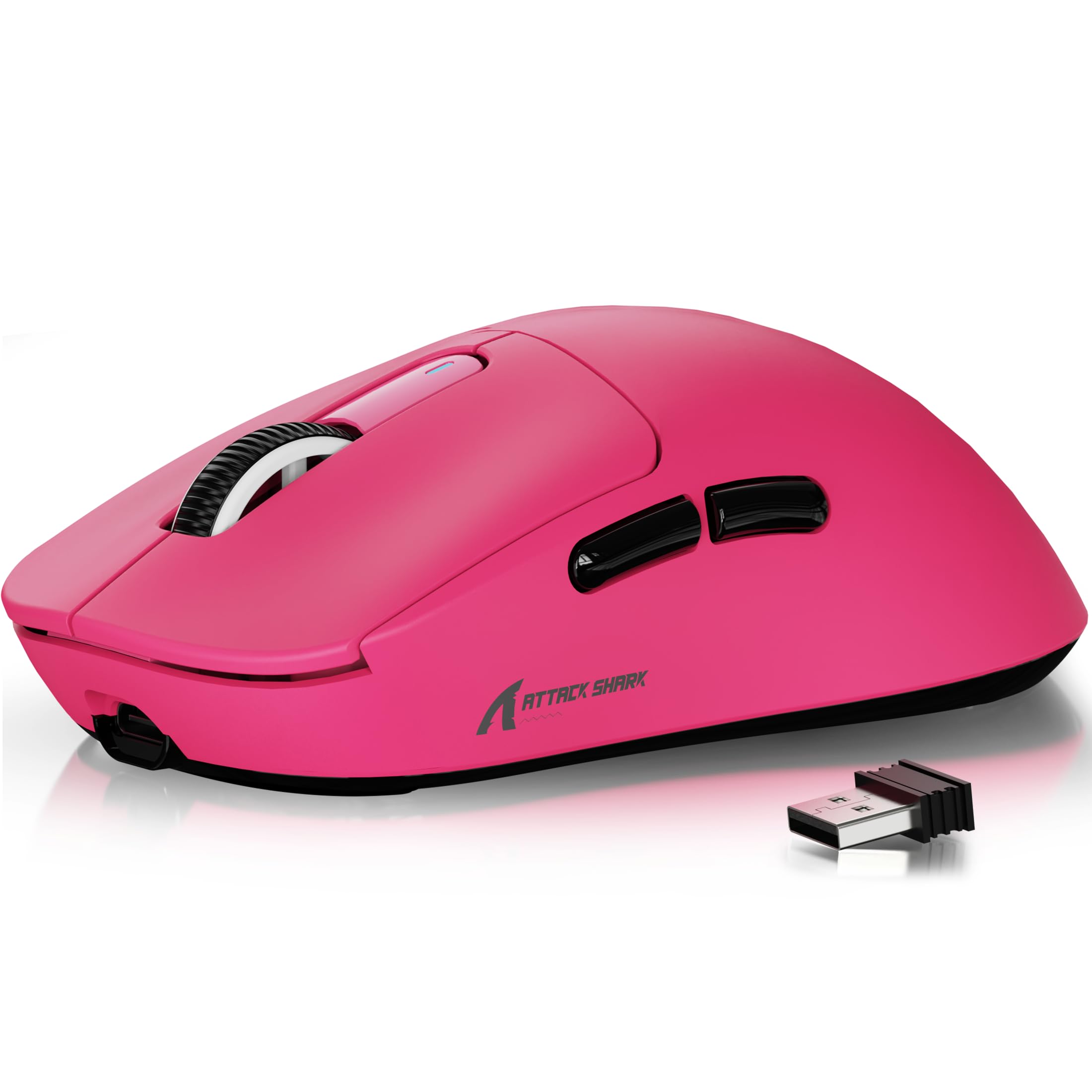 ATTACK SHARK X3 49g SUPERLIGHT Mouse, PixArt PAW3395 Gaming Sensor, BT/2.4G Wireless/Wired Gaming Mouse, 6 Adjustable DPI up to 26000, 200 Hrs Battery, Office Mice for Win11/Xbox/PS/Mac