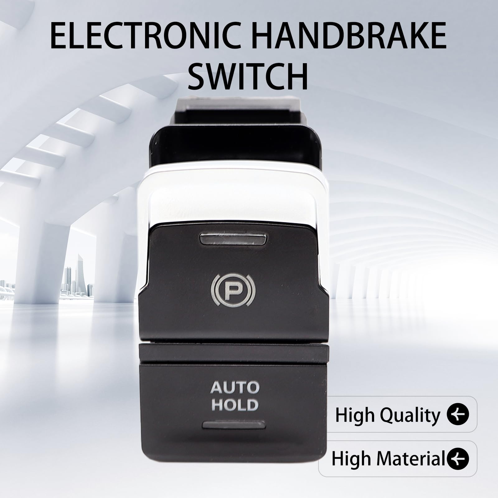 Interruttore elettronico del freno a mano 5G0927225D per Golf 7 VII 2012-2020 pulsante del freno di stazionamento elettrico 5G0927225B 5G0927225BWZU