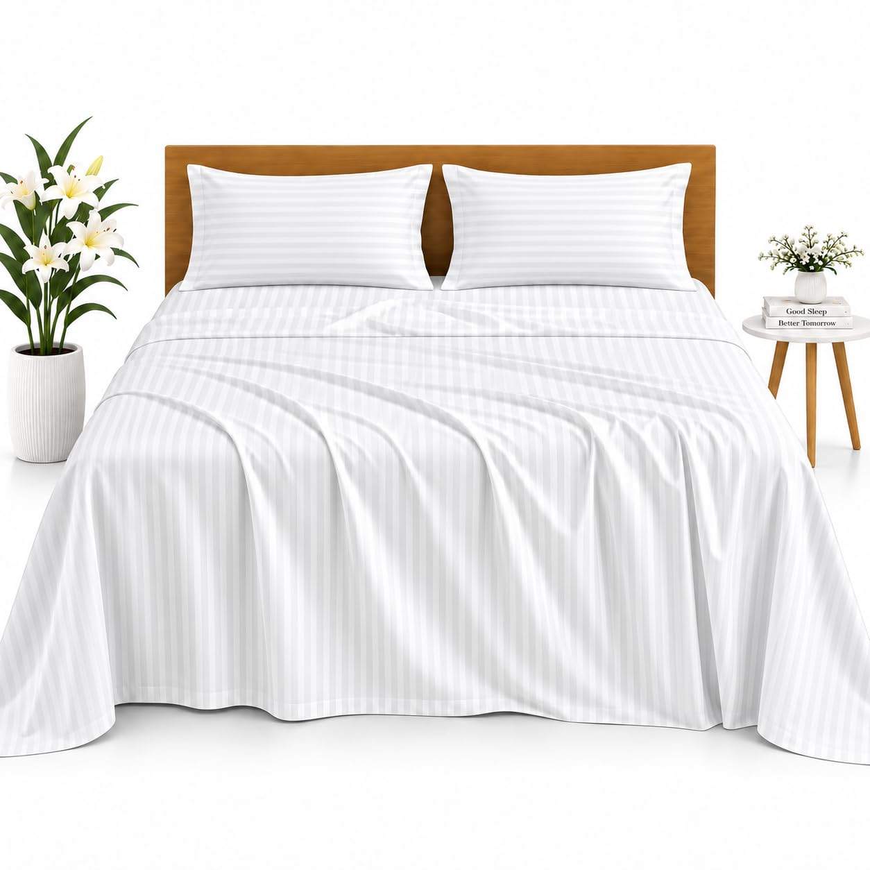 Soft Queen Bedsheets - Dark Grey Microfiber -15
