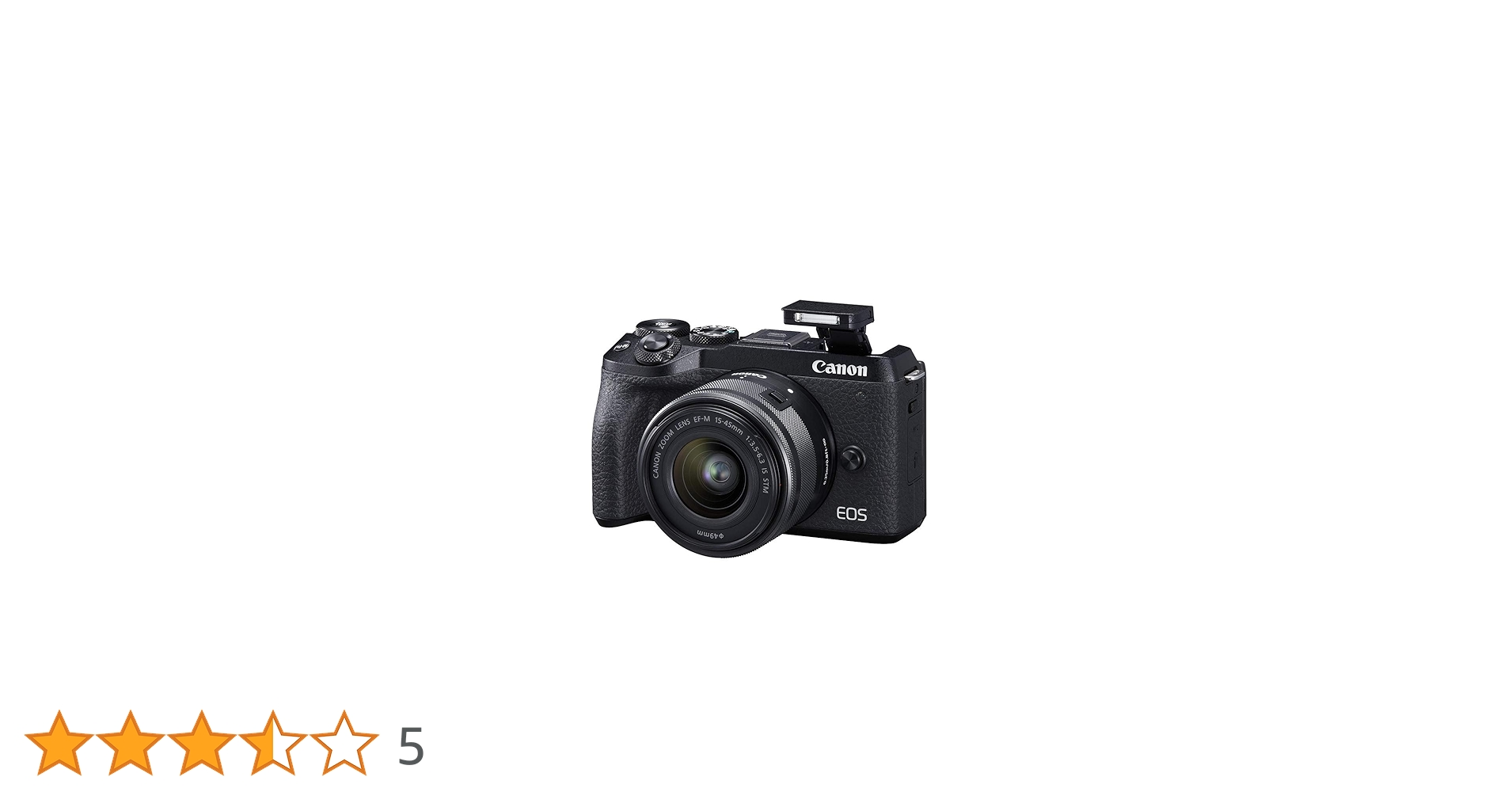 Amazon | Canon EOS M6 Mark II (ブラック)+Ef-M 15-45mm F/3.5