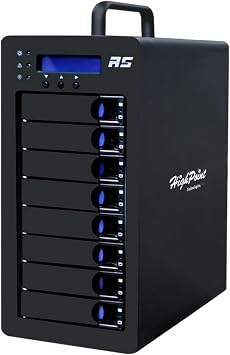 Highpoint RocketStor 6438TS 8-Bay 12Gb/s SAS & 6Gb/s SAS/SATA Hot-Swappable RAID Tower Enclosure