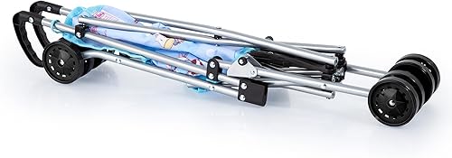 Miniatura 2 de Bayer Cochecito paraguas Buggy - Azul y vacas, accesorio para muñecas de hasta 18 pulgadas, plegable, diseño divertido, cinturón de seguridad,