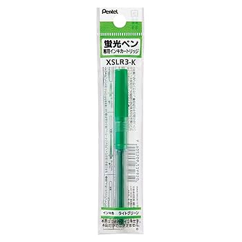 Pentel 光ペン XSLR3-X ライトグリーン Amazon.co.jp: ぺんてる 蛍光ペンカートリッジ ハンディラインS
