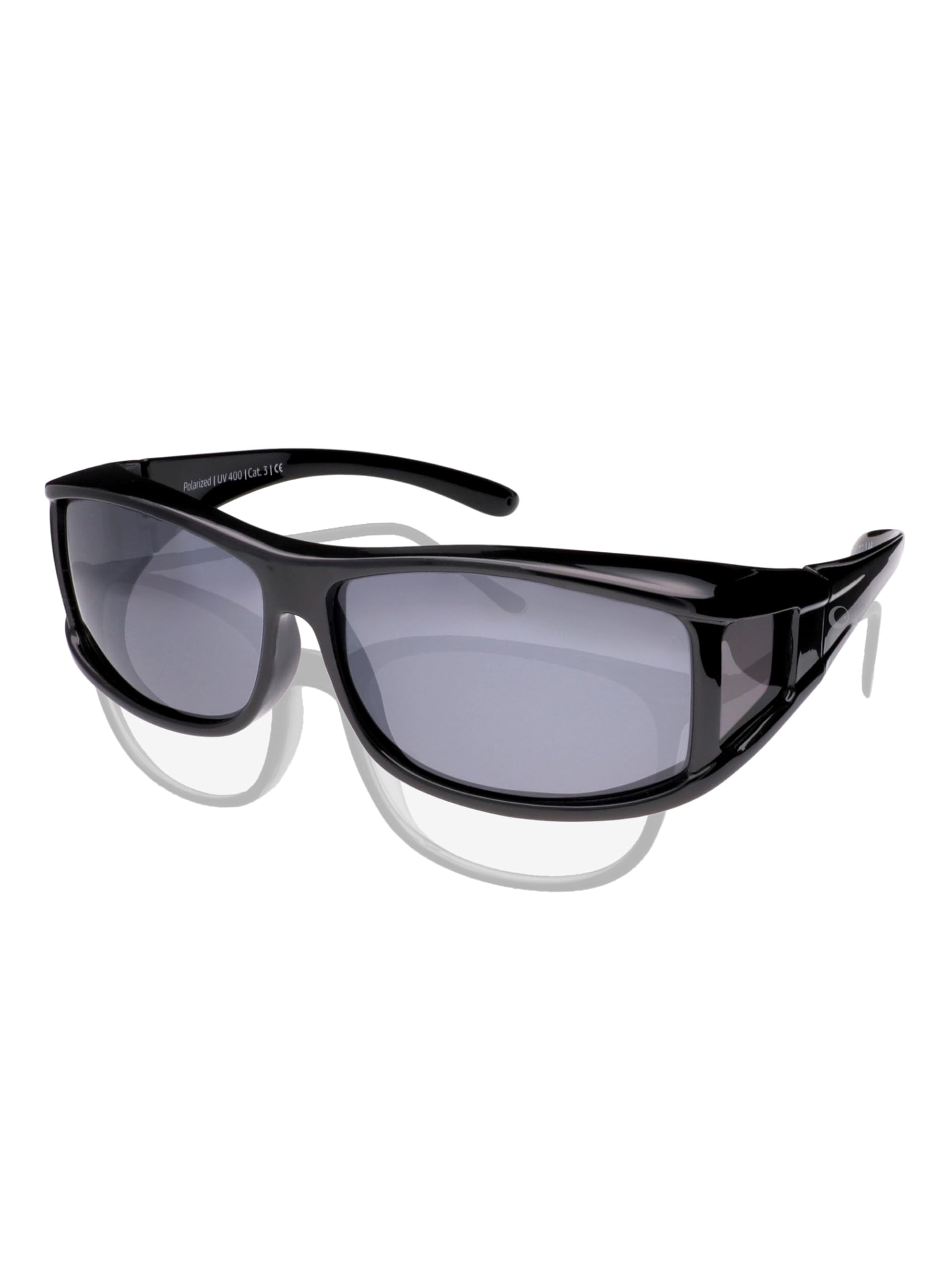 ActiveSol Überzieh-Sonnenbrille Classic, Herren, Polarisiert, mit Seitenfenster