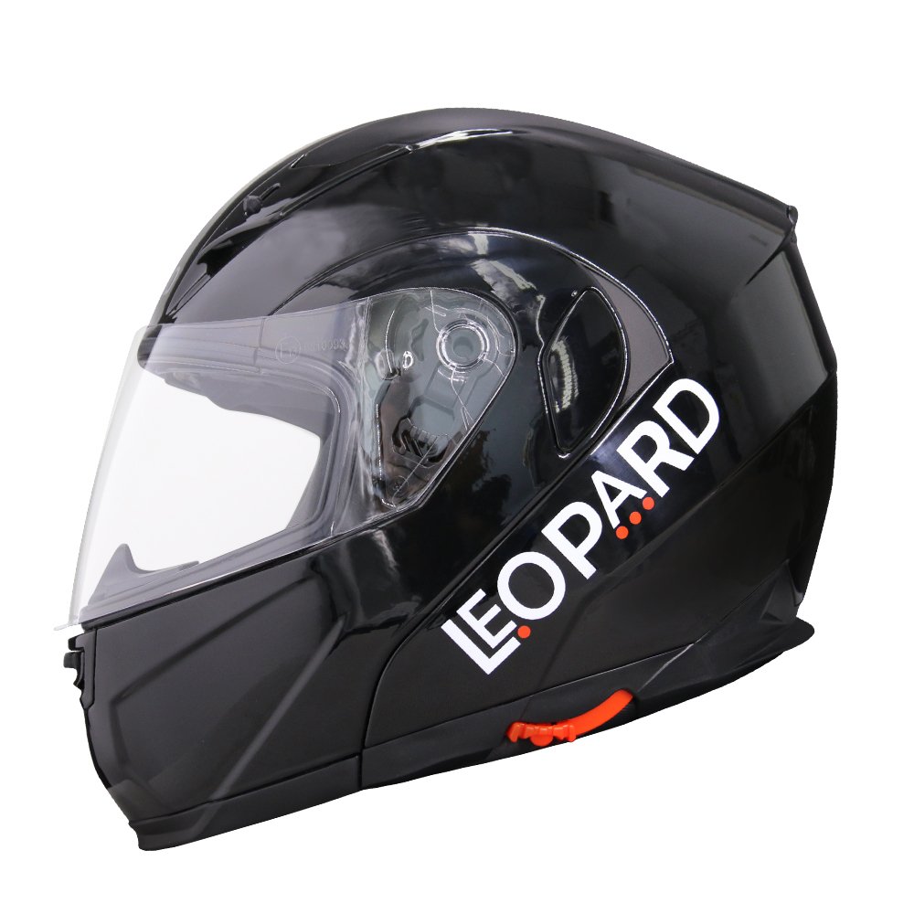 Motorrad-Klapphelm, Motorradhelm Leo-838 DVS von Leopard : Amazon
