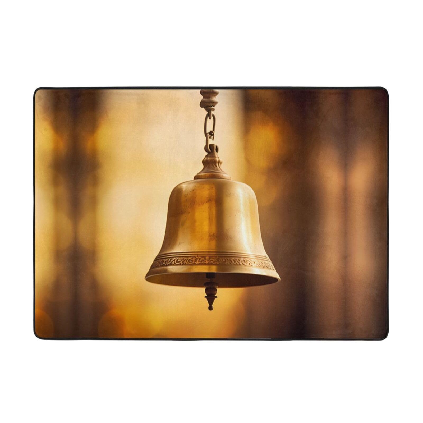 Tapis imprimé Bell antidérapant et doux pour sécuriser vos tables de chevet