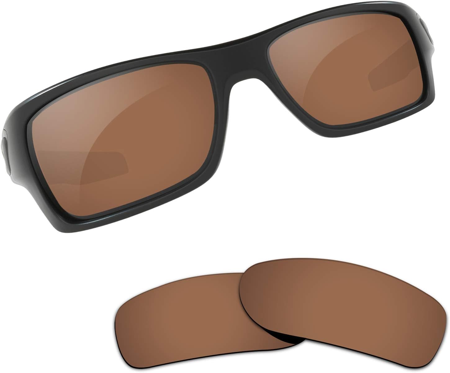 KygearAnti-fading Polarized Replacement Lenses for Oakley Turbine Sunglasses