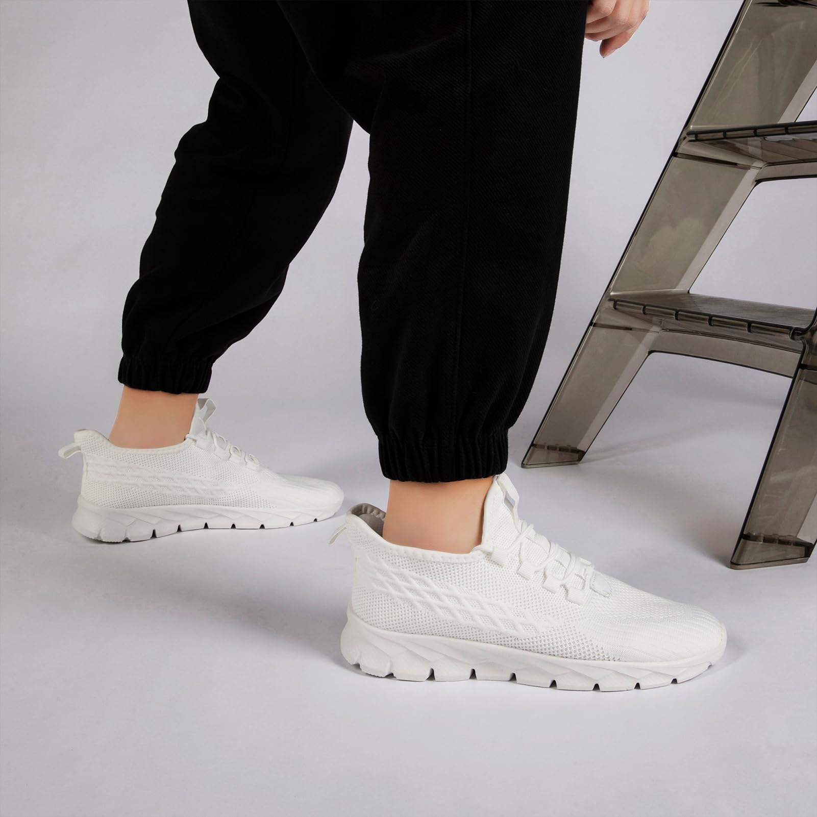 Zapatos Hombre Running Casual Zapatillas Deporte Sneakers Transpirables Gimnasio Caminar Fitness Correr