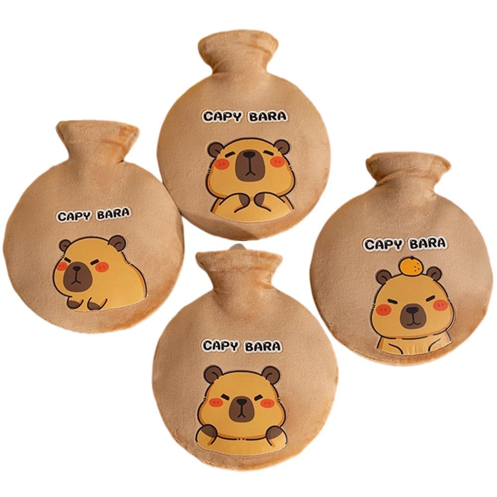 Bouillotte peluche capybara lot de 4 le cadeau reconfortant et mignon