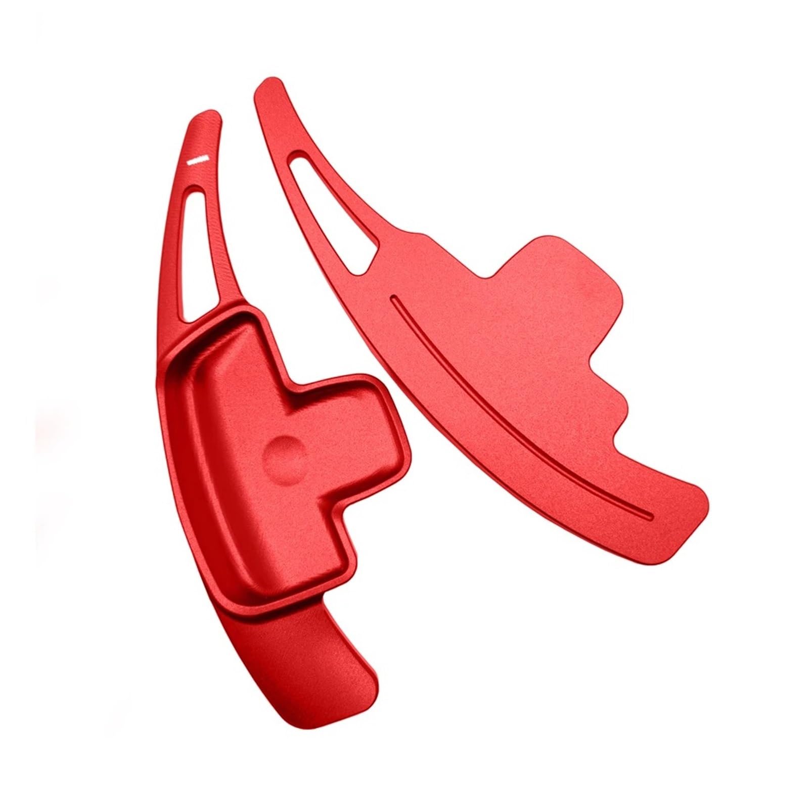 YAKISA Paddles Shift for Benz W212 S212 C207 A207 X164 W221 R171 W251 W164 MB W204 X204 R230 Paddle Shifter Extension Car Sticker Paddle Shifter(Red)