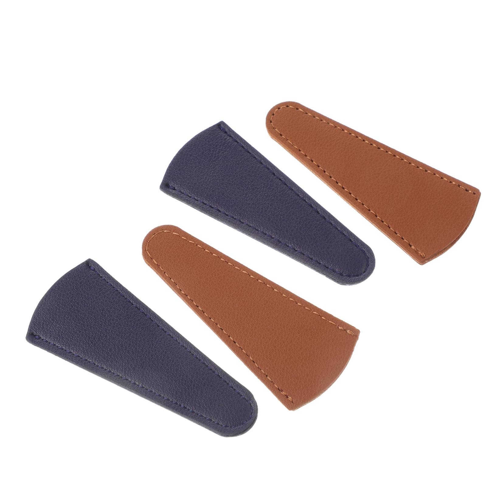 SHINEOFI 20 Pz Set Di Forbici Fodero in Cuoio Per Forbici Da Toelettatura Porta Potatore Borsa Delle Forbici Fodero Per Forbici in Cuoio Pelle Copertura Di Sicurezza Portatile