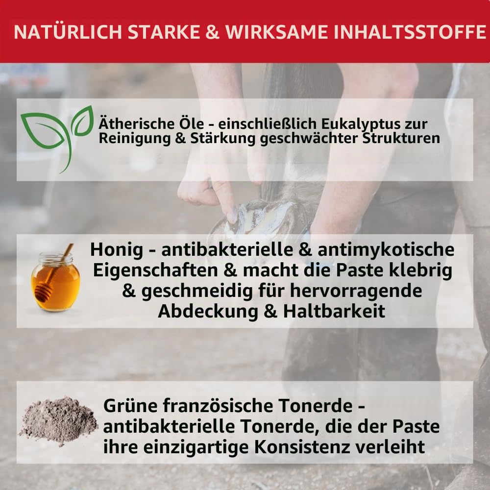 Red Horse Products Artimud antibakterielle Hufpaste (300g)