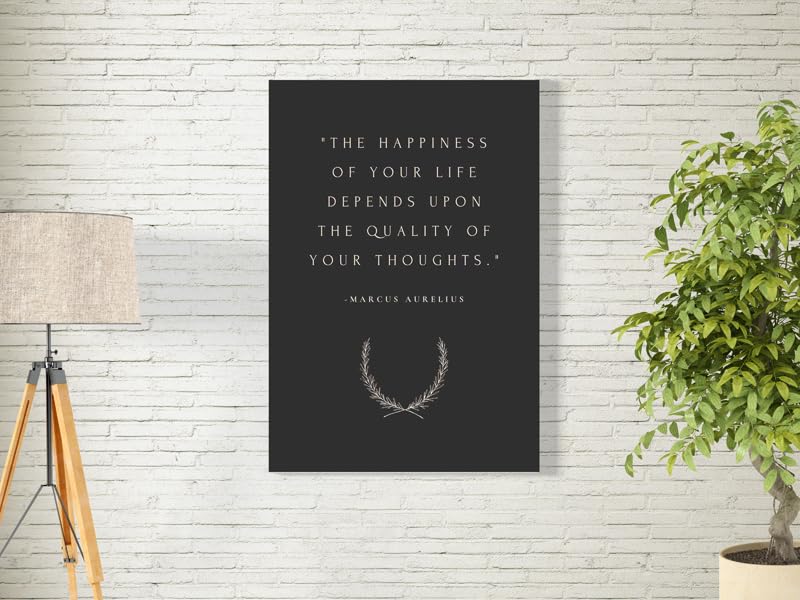 bpa Marcus Aurelius Wall Wall Art for Decoration easy to hang, 90x60cm, 1Pcs