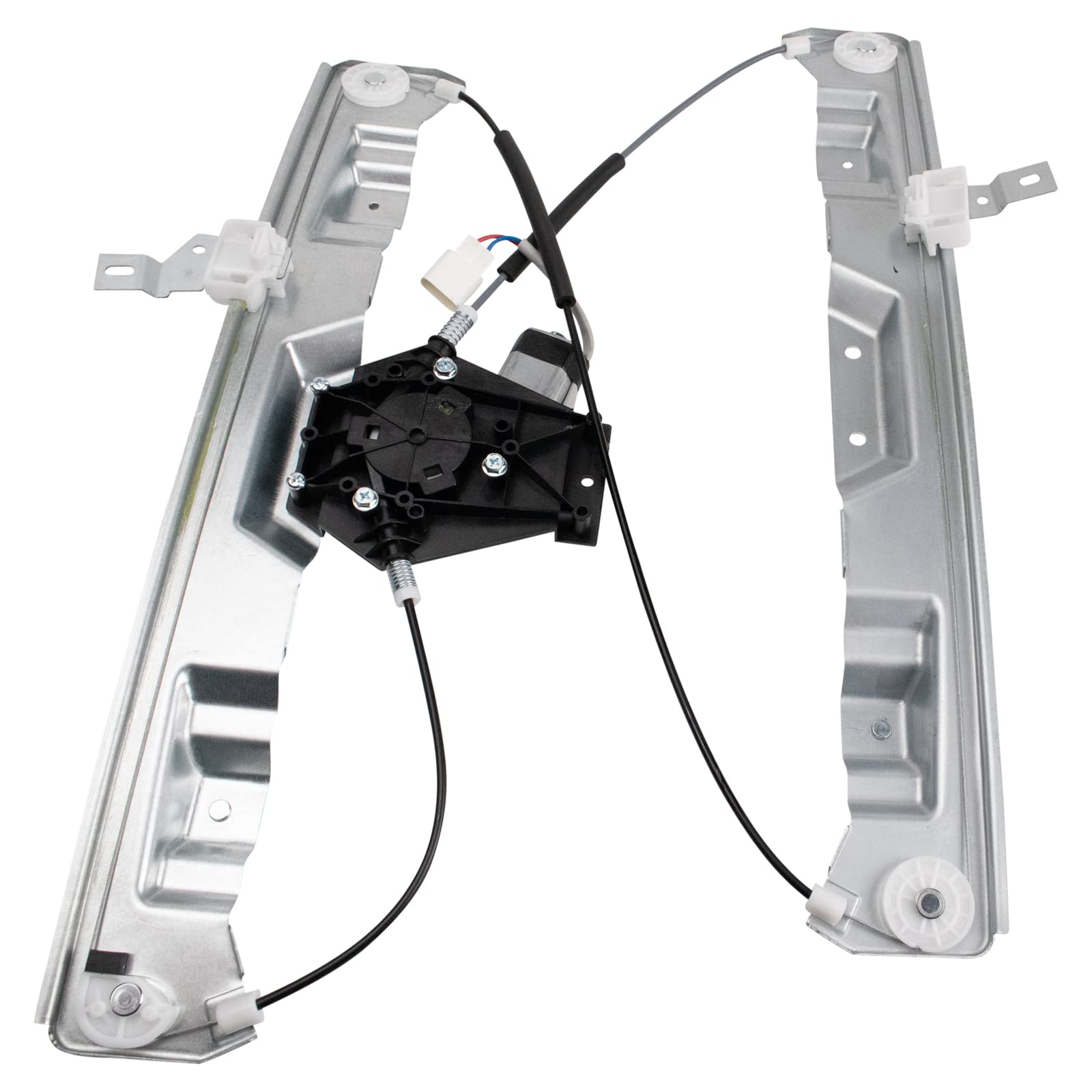 TRQ Front Left Power Window Regulator &amp; Motor Assembly Drivers Side | For 2002-2008 Ford Explorer 2007-2008 Explorer Sport Trac Mercury Mountaineer