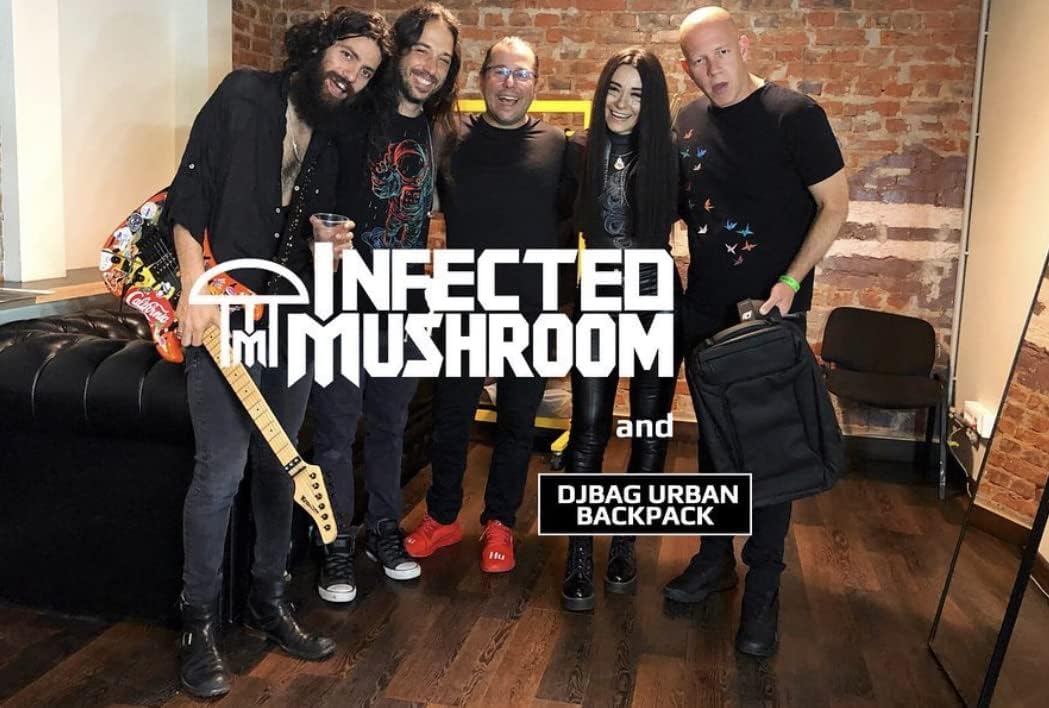 Urban DJBAG Backpack for DJs. Laptop up to 17in. Pioneer DJM, DDJ.Stanton Traktor Controller. Perfect for business travel. (int. 19.09 x 12.59 x 3.93 in., DJBAG Urban) - Image 9