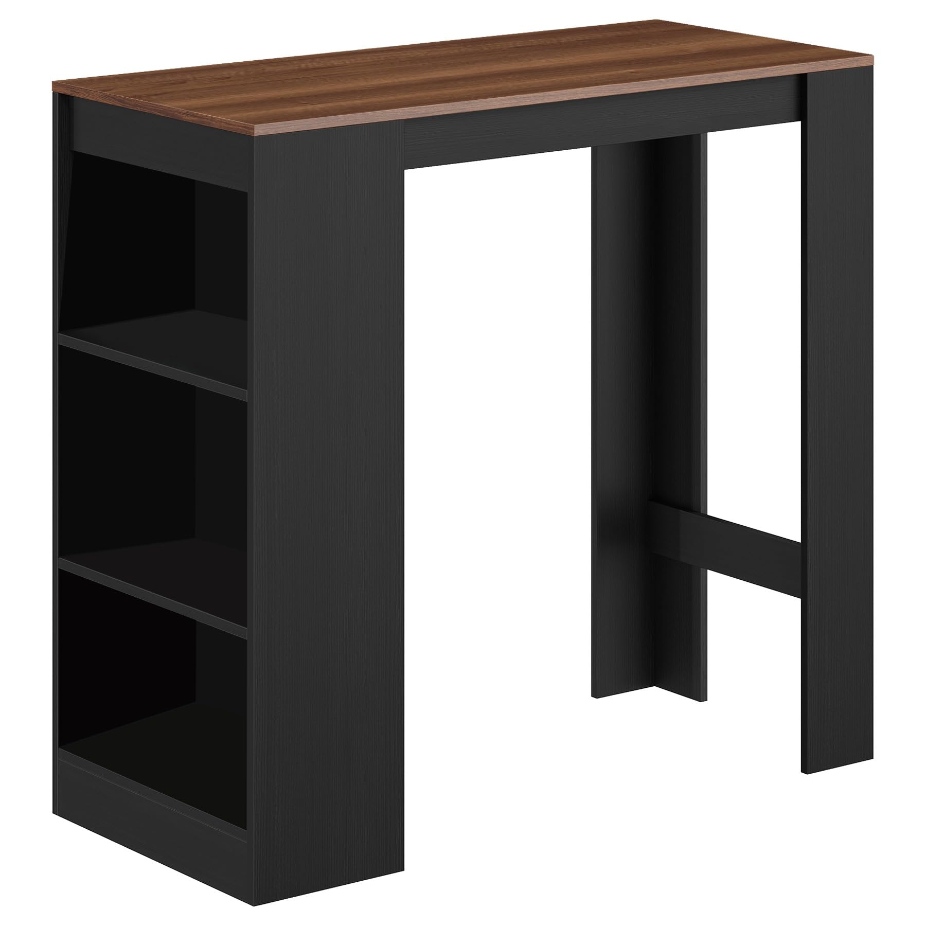Hoppa! - Stehtisch - Industriell - Braun/Schwarz - 110 x 50 x 103 cm