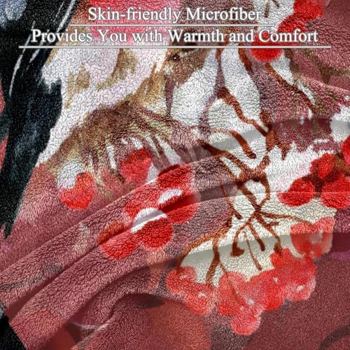 Couverture microfibre chaude et douce au motif élégant de 150x100cm - 3