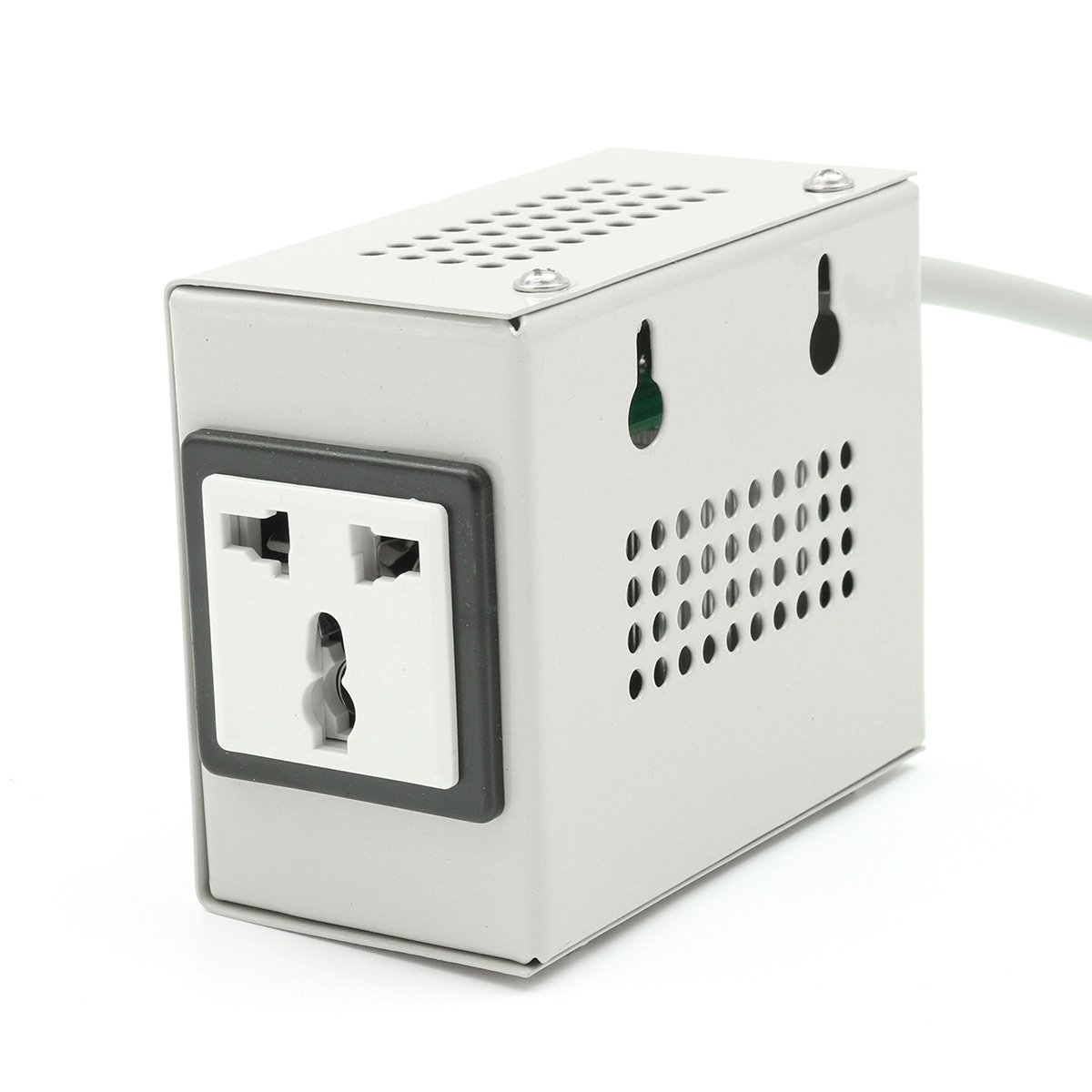 Régulateur De Tension 4000W - Variateur 220V - Contrôle Vitesse Et Température - Aluminium - 10V à 220V