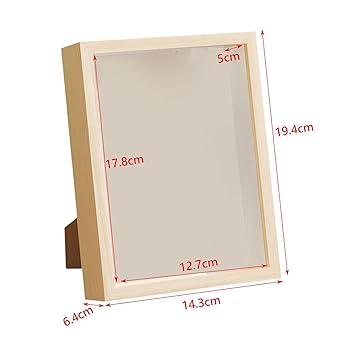Amazon | Milageto 木製 DIY フレームディスプレイ